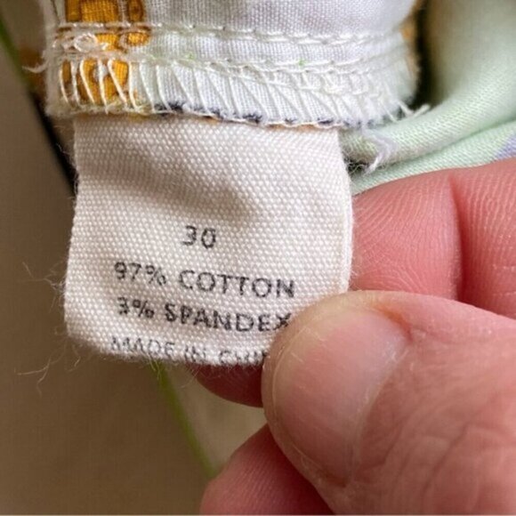 Loudmouth Shorts Mens 30 Mutlcolor Psychedelic Groovy Golf Cotton Blend Pocket - Picture 10 of 16